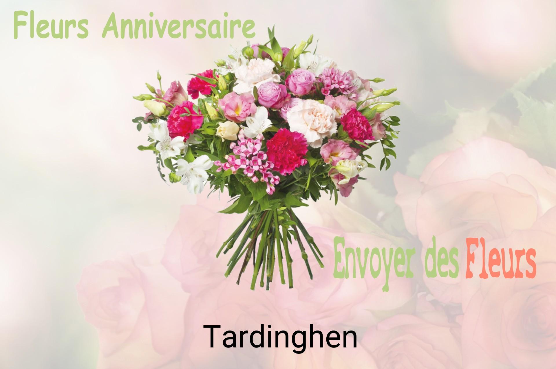 Bouquet de fleurs d’anniversaire livré à Tardinghen