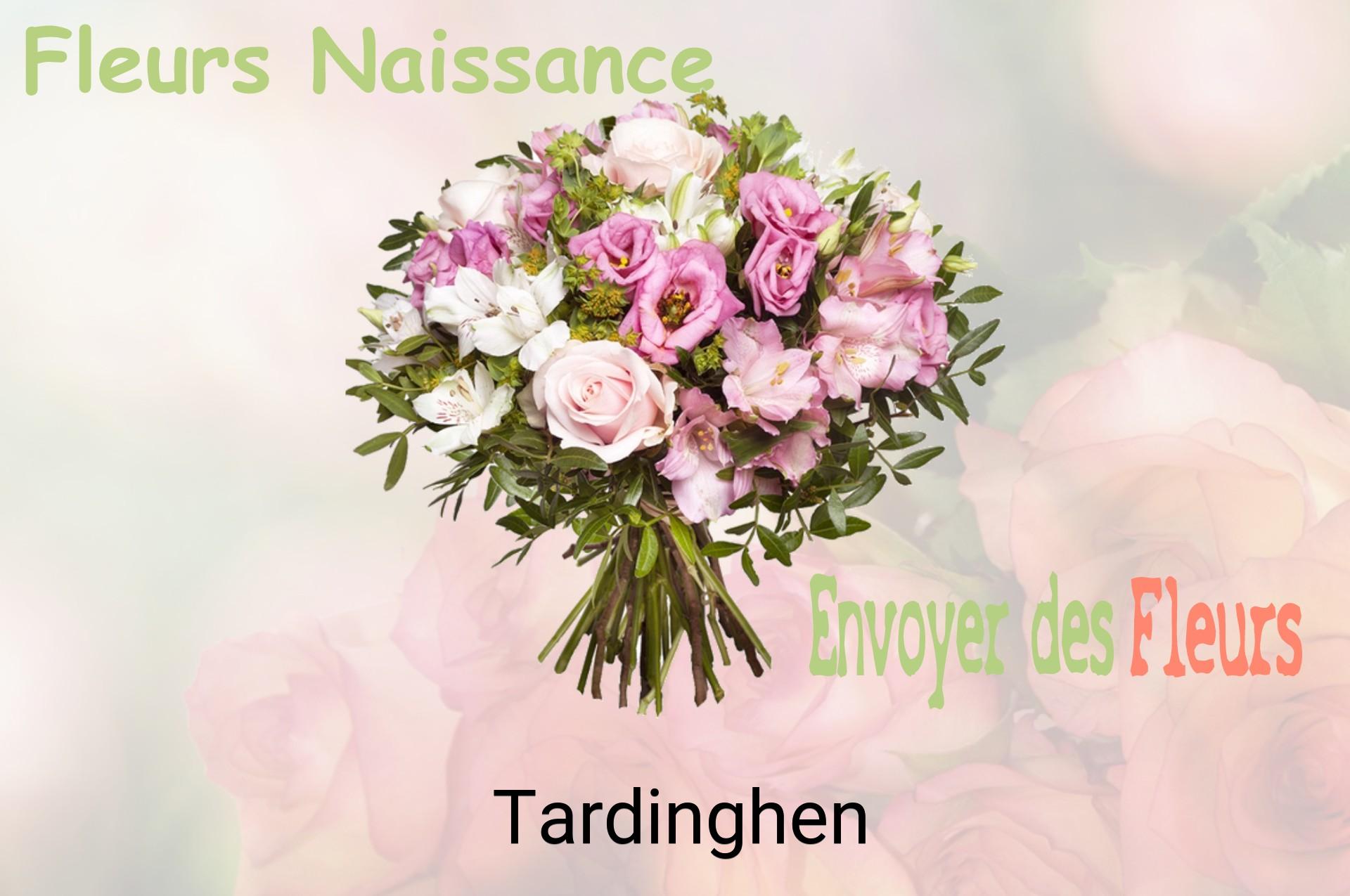 Bouquet de fleurs de naissance livré à Tardinghen